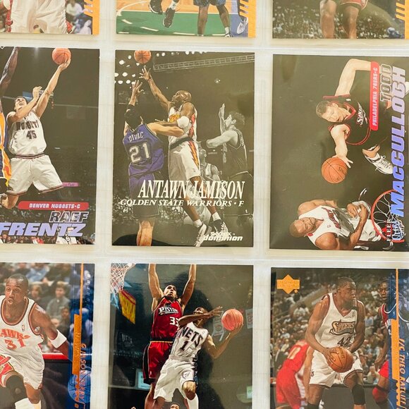 LOT OF 9 BASKETBALL Trading Cards. Mint Condition. Fleer Ultra Brand. - Picture 5 of 8